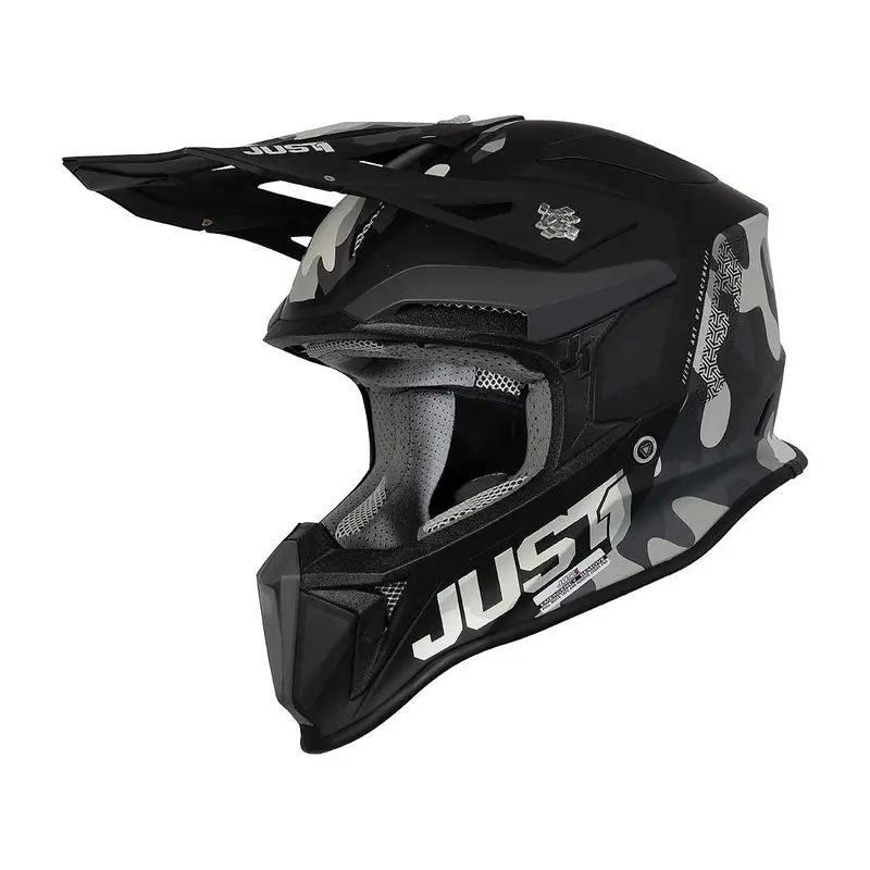 J18 MIPS Pulsar Grey Camo Black matt S