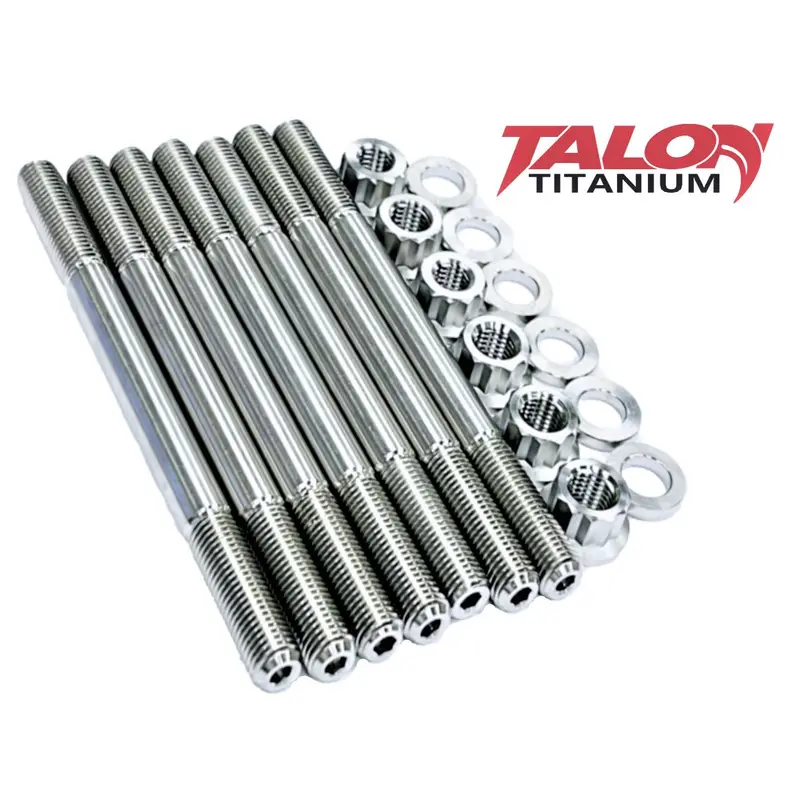 Polaris Ranger 700 800 HD Crew TITANIUM Cylinder Head Studs Ti Stud Kit Set Bolt