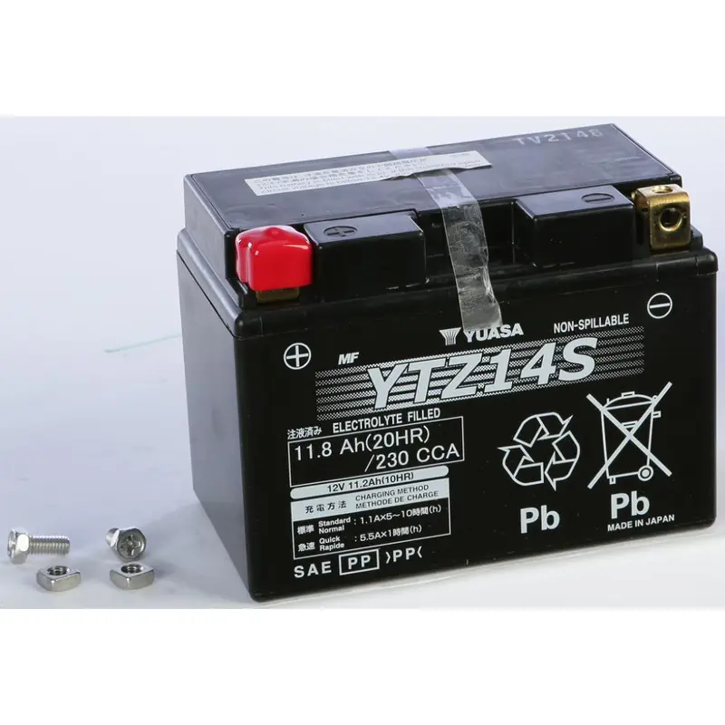 Yuasa Battery Ytz14s Sealed Factory Activated