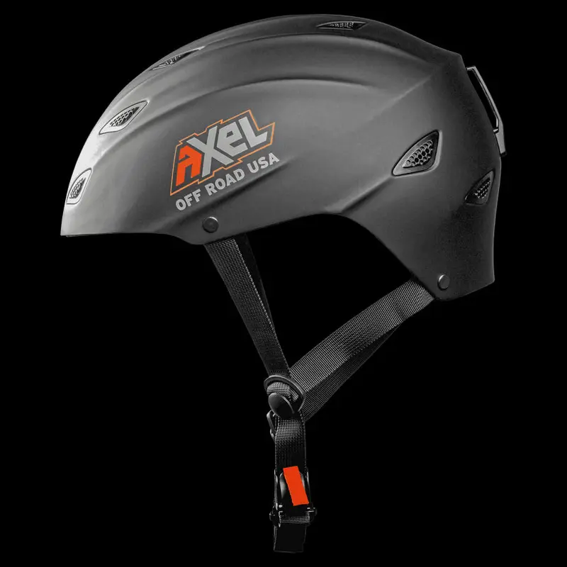 Axel Off Road USA GRIT D.O.T. Helmet - Racy Black Matte