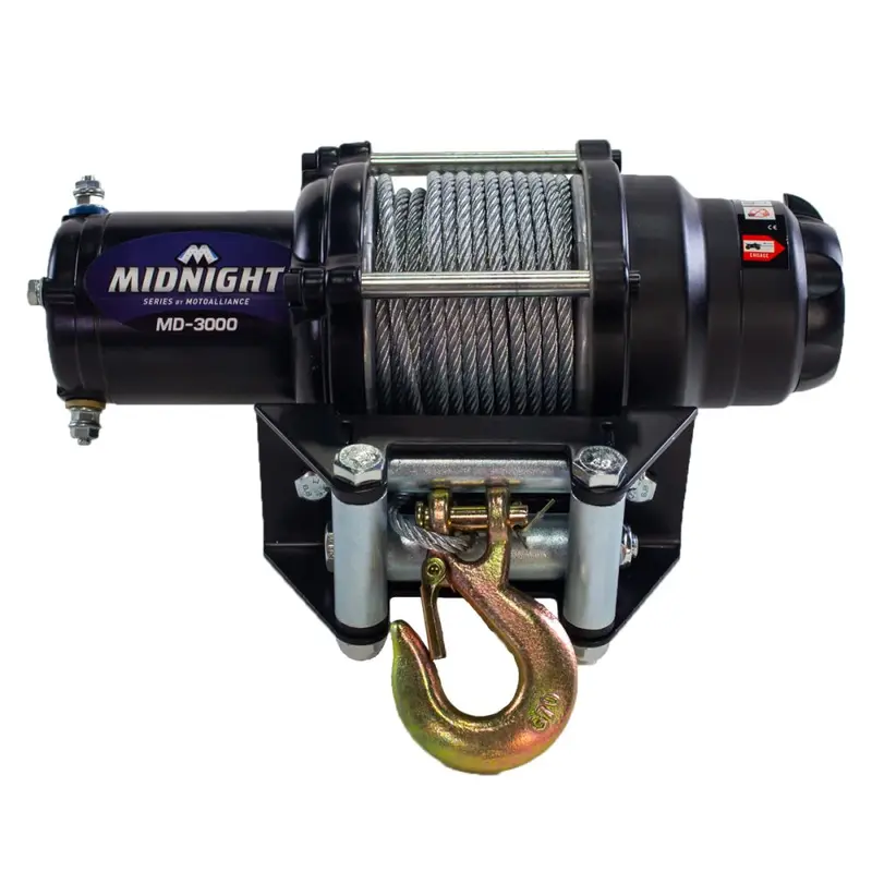 Viper Midnight ATV Winch Kit For Arctic Cat