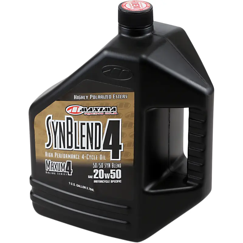 MAXIMA RACING OIL SynBlend Semi-Synthetic Oil - 20W-50 - 1 U.S. gal. 359128B