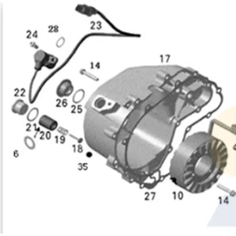 ODES 800cc - cushion - 21040110301