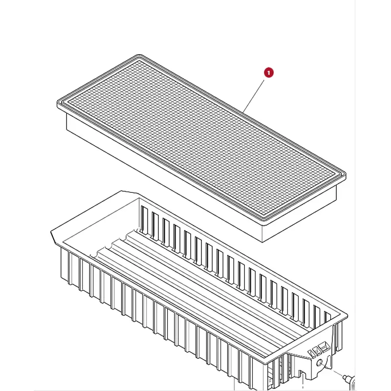 Massey Ferguson - Cab Filter - 4378102M1 - 4378102M2