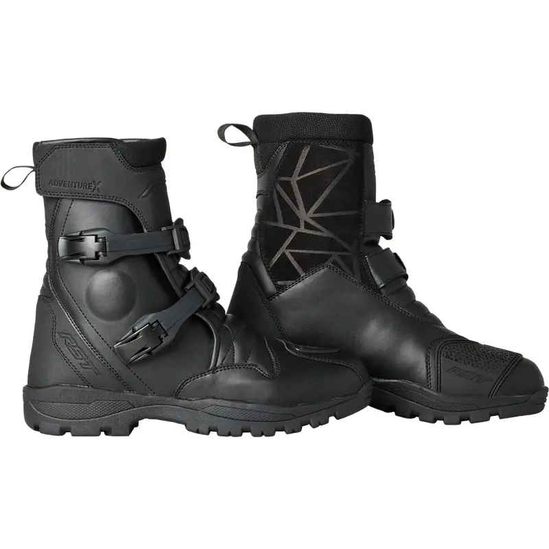 RST Adventure X Mid Ce Boot Black Waterproof Sz 9