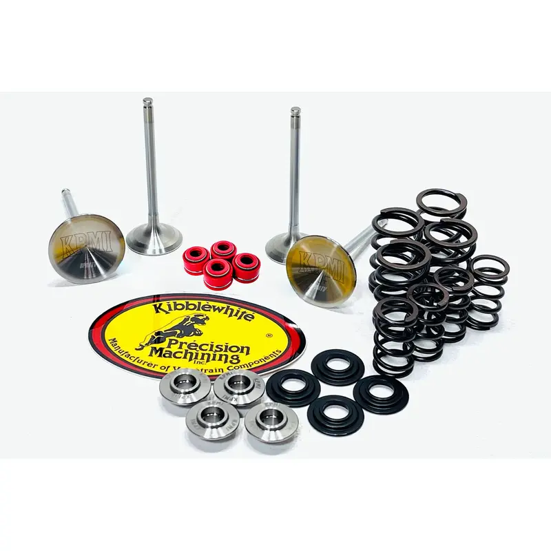 Suzuki DRZ400 Z400 Kibblewhite White Diamond Valves Titanium Spring Kit Red Seal