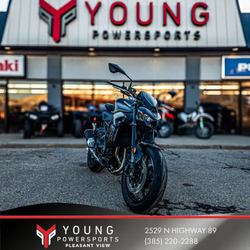 New 2025 Kawasaki Z900 ABS Metallic Spark Black/Metallic Carbon Gray
