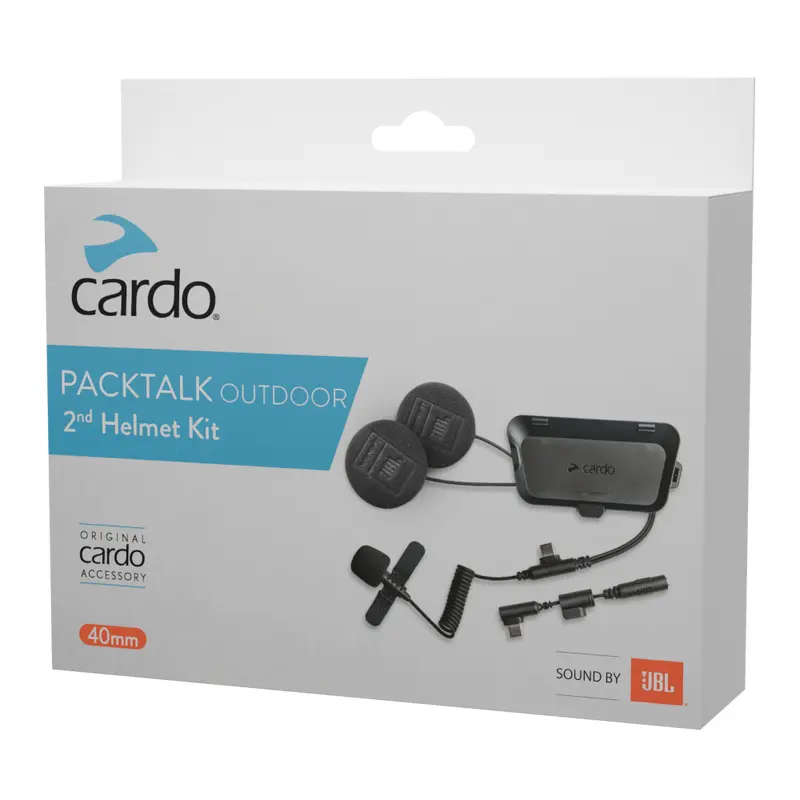 Packtalk Outdoor 2nd Helmet Kit with sound by JBL