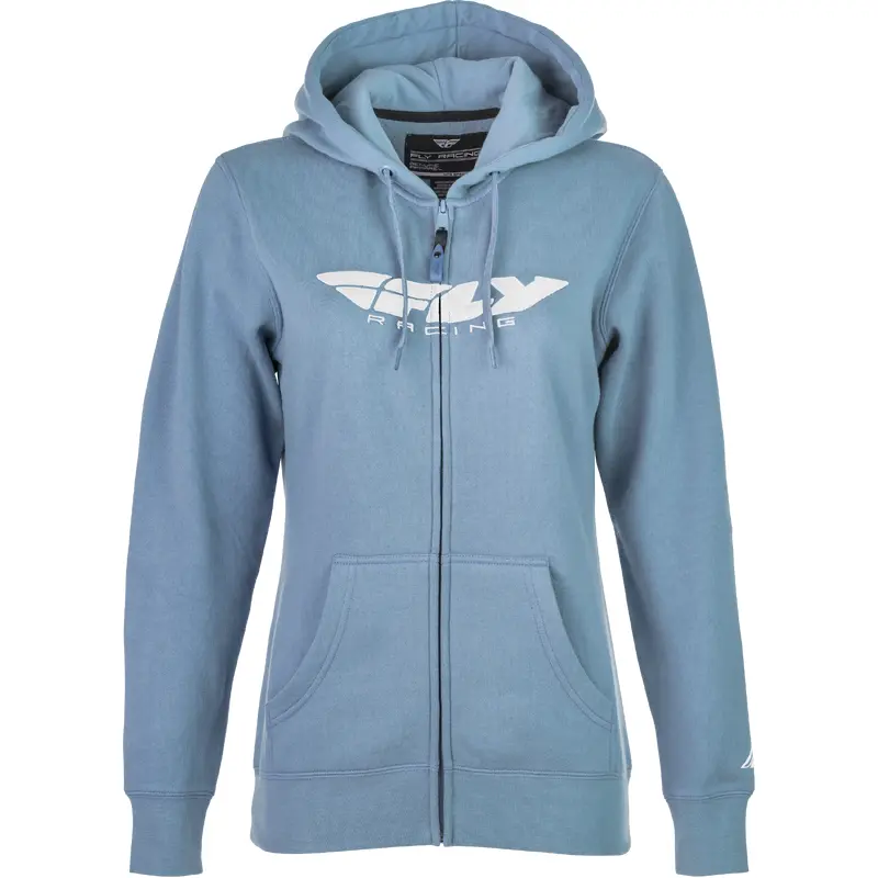 Women's Fly Corporate Zip Up Light Blue 2x