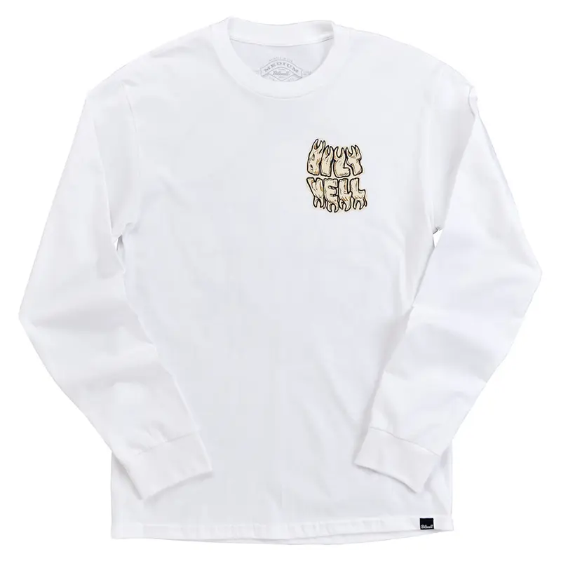 BILTWELL LONG SLEEVE T-SHIRT [DECAY WHITE]