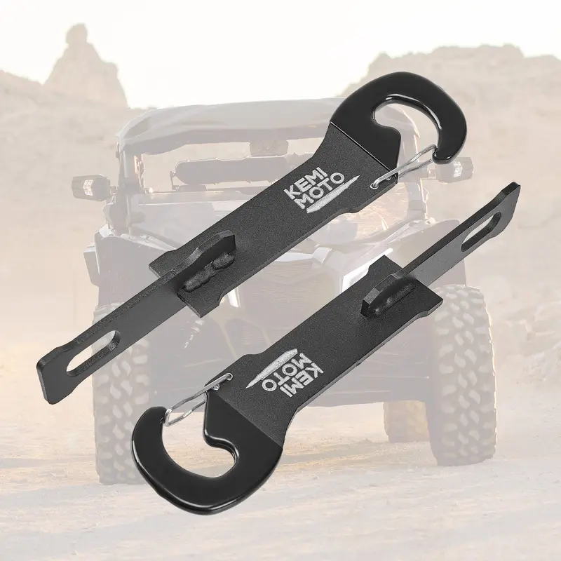 1 Pair UTV 7" Anti-Rust Easy Door Latches for Can-Am | Polaris | CFmoto