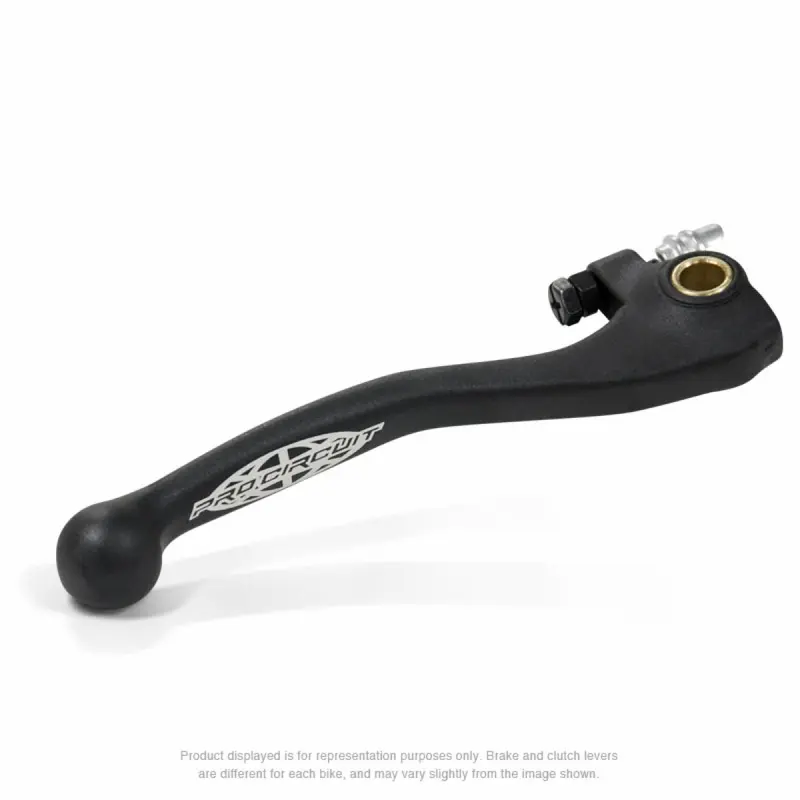 Pro Circuit Forged Brake Lever Black - Kawasaki, Yamaha  | PCBL03-01-017
