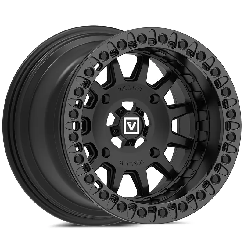 V09 BEADLOCK FLOW FORM 15X10 +0 4X137 SATIN BLACK