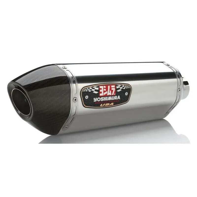Yoshimura R-77 Slip-On Exhaust | 11210E0520