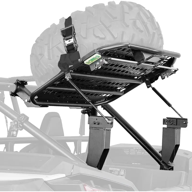 UTV Spare Tire Carrier for Polaris RZR XP 1000 / XP 4 1000 2024-2025