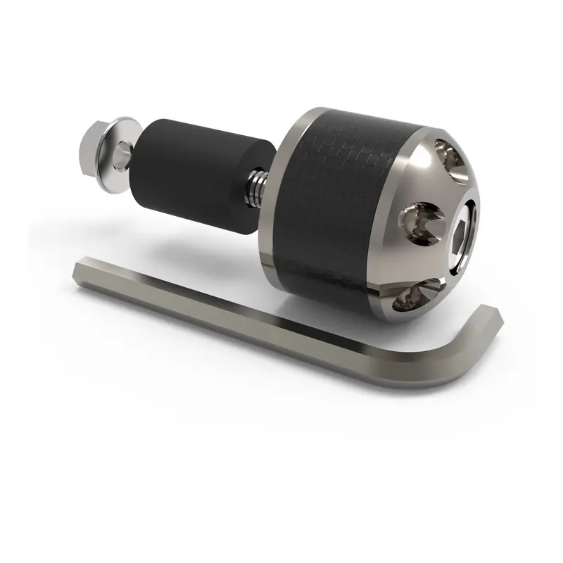 Oxford Carbends Handlebar Ends - Silver