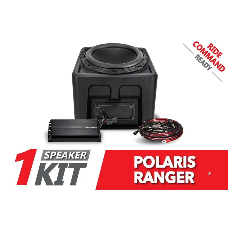 2018-2024 Polaris Ranger XP1000 10in Subwoofer for Ride-Command