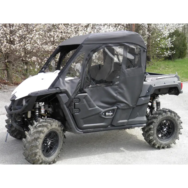 Yamaha Wolverine - Full Cab Enclosure for Hard Windshield (Half Doors)