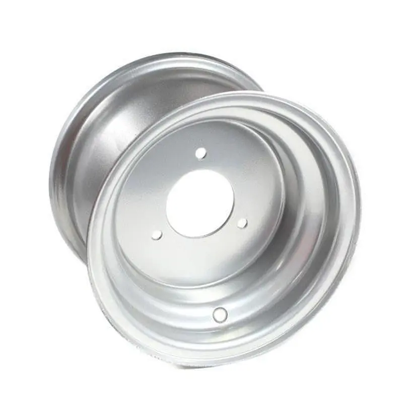 Rim 7.0 X 4.5 Inch - 3 Bolt - 8mm Bolt Holes - Silver - Version 37