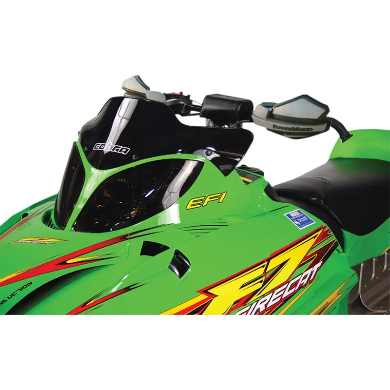 POWERMADD Windshield - 7" - Black - Arctic Cat 12410