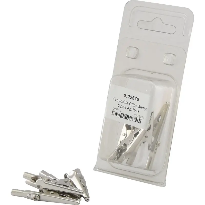 Crocodile Clip - 5.0 Amps (Agripak | Sparex Part No.S.22576