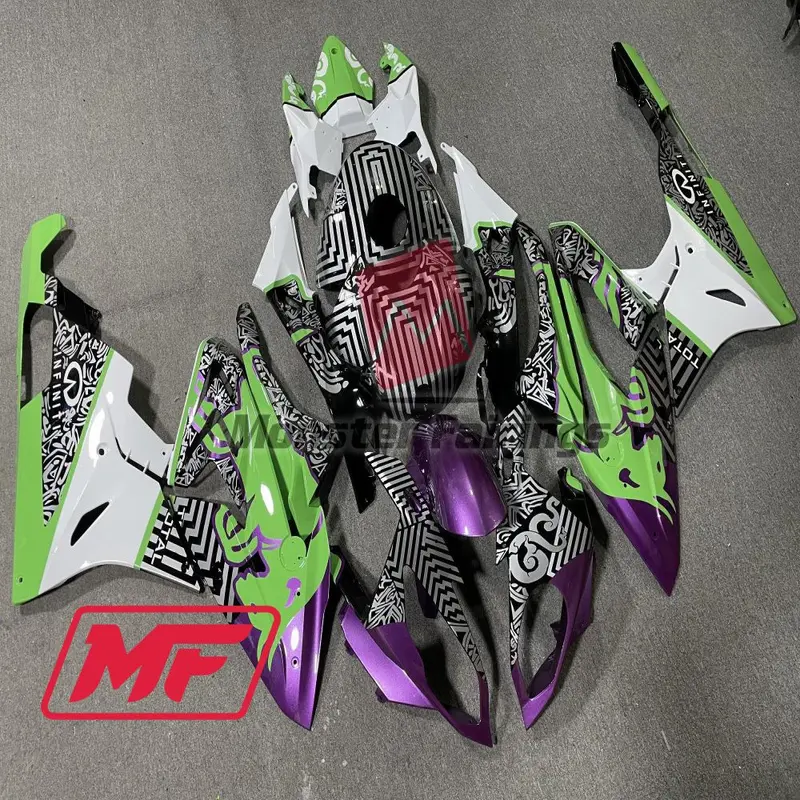 Monster Fairings Full Kit BMW S1000RR 15-16 Green Bull + Windshield + Gas Tank Cover