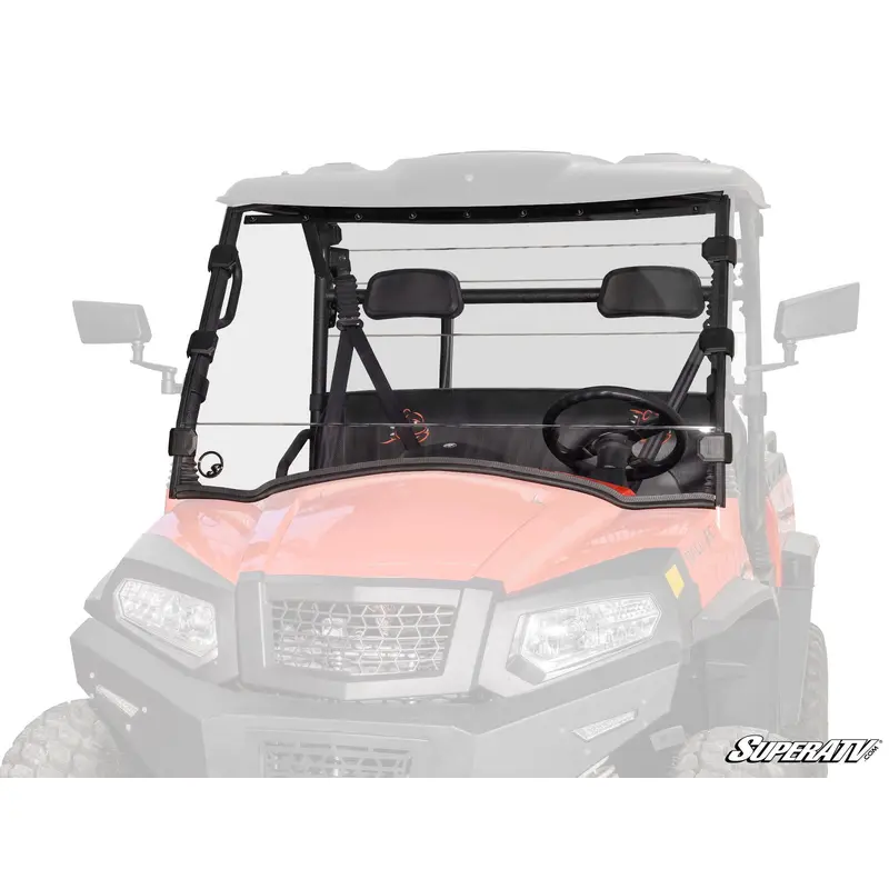 SuperATV HiSun Sector Scratch-Resistant Full Windshield