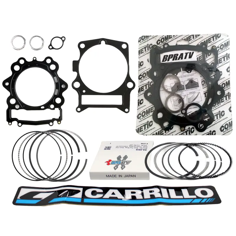 Yamaha Kodiak 700 Stock Standard OEM Bore CP Piston Rings Set & Cometic Gasket