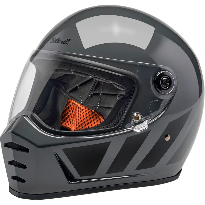 BILTWELL Lane Splitter Helmet - Storm Gray Inertia - Small 1004-569-502
