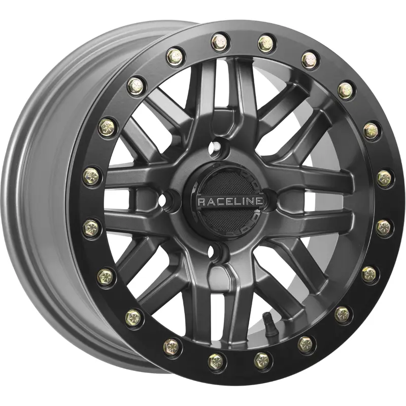 RACELINE RYNO BEADLOCK 4/156 15X7 5+2 GUNMETAL A91G-57056-52