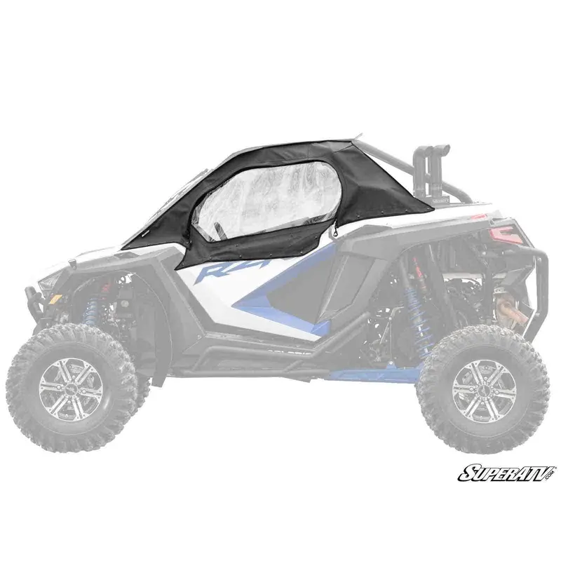 SuperATV Polaris RZR Turbo R Primal Soft Cab Enclosure Upper Doors