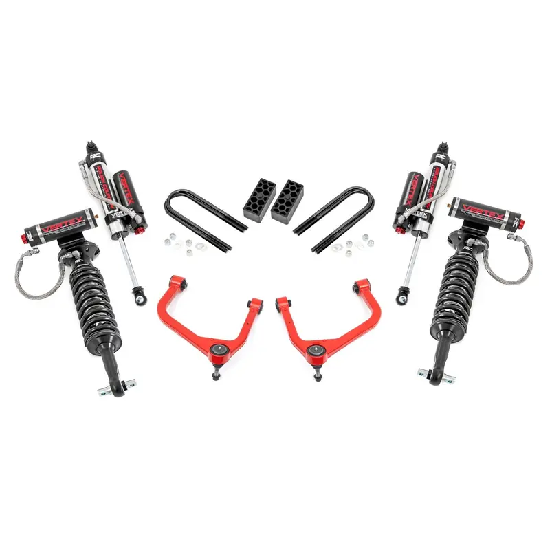3.5 Inch Lift Kit | Vertex | Chevy Silverado 1500 2WD/4WD (2025) | 110450RED