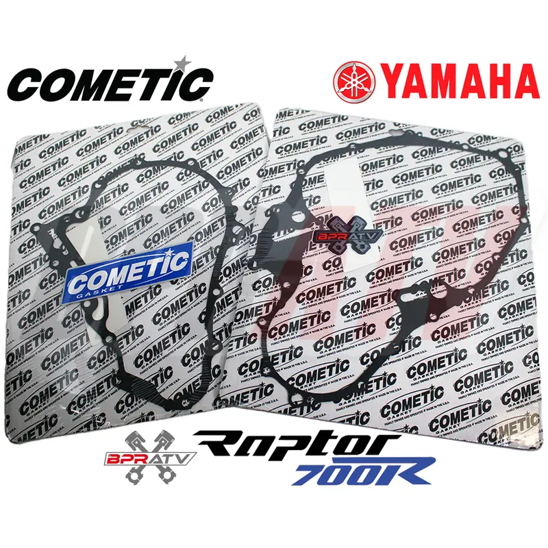 Yamaha Raptor 700 700R COMETIC Clutch Cover Stator Cover Gaskets Set AFM Squishy