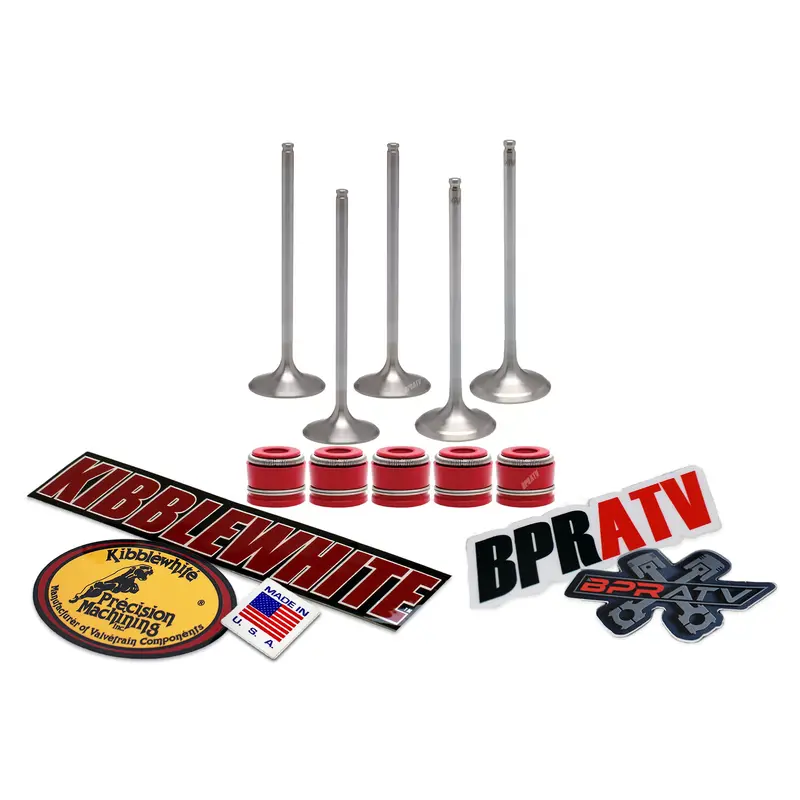 Yamaha YFZ450 YFZ 450 Stock Replacement Kibblewhite Intake Exhaust Valves Seals