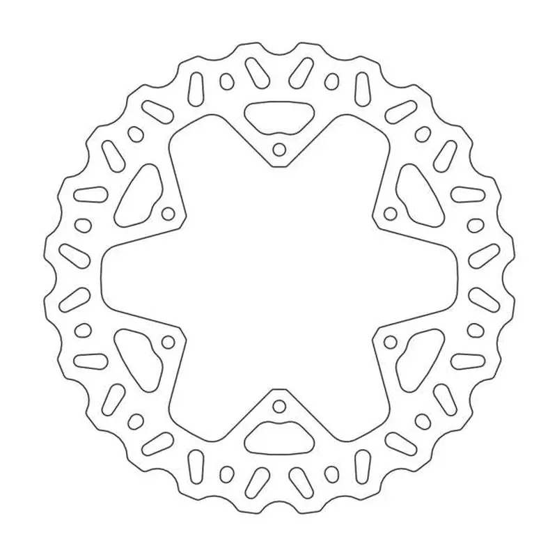BRAKE DISC REAR MOTO MASTER NITRO 245MM YAMAHA
