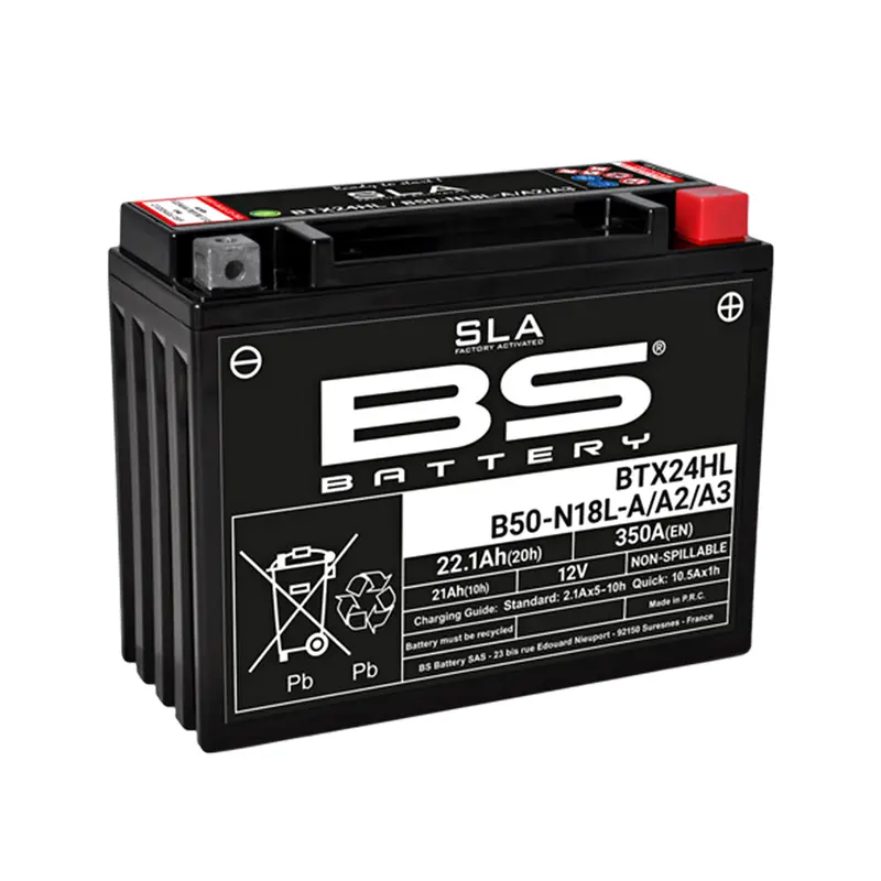 BS BATTERY BTX24HL / B50-N18L-A/A2/A3 SLA (YTX24HL-BS)