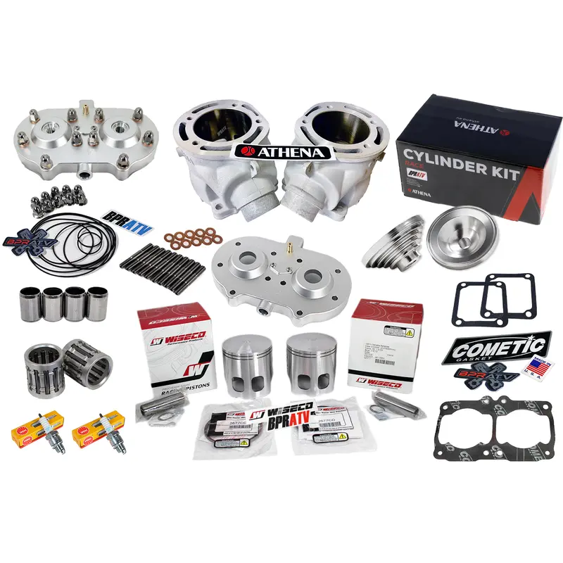 Yamaha Banshee 421cc 68mm Athena Cylinders Stroker Kit Wiseco Pistons Head Domes