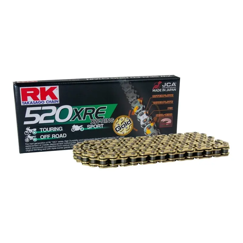 CHAIN RK GB520XRE x 112 GLD XW-RING
