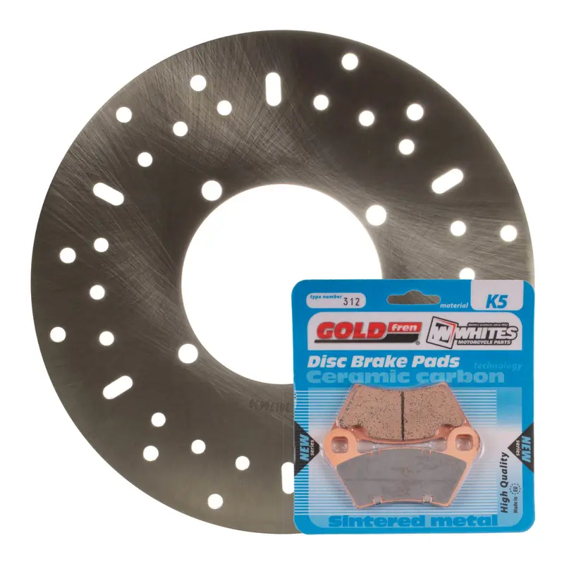 Brake Disc & Pad Front Kit - Polaris Ranger 570 Mid Size '14-'17