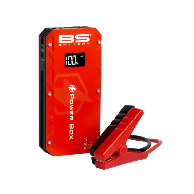 BS BATTERY POWER BOX PB-02 JUMP STARTER 600/1200A