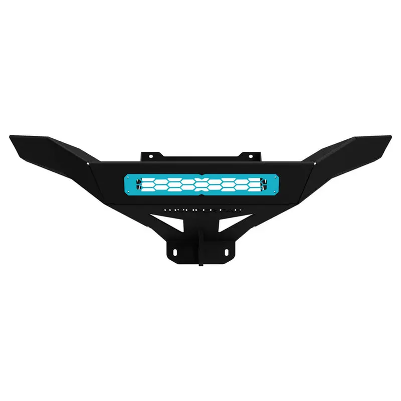 Can-Am Defender Extreme Winch Bumper w/ Lights Black Thumper Fab