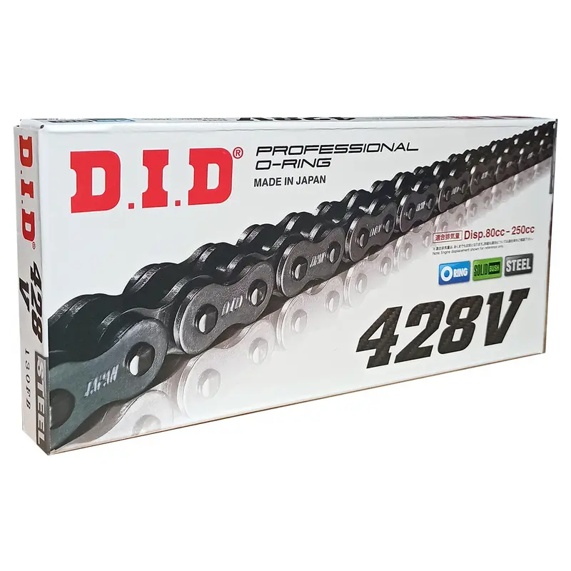 428V x 126FB O'Ring chain w/ FJ clip link DID (428V126)
