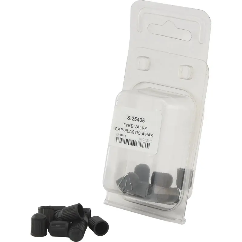 Tyre Valve Cap Plastic Agripak 10 pcs. | Sparex Part No.S.25405