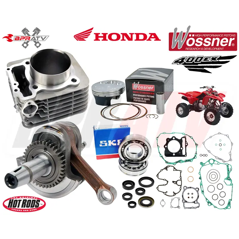99-04 400EX 400 EX 85mm Simple Rebuild Kit Wossner Piston Complete Gaskets Seals