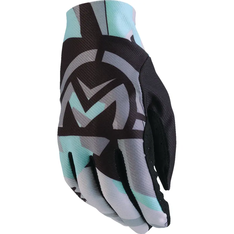MOOSE OFFROAD MX2 Gloves - Black/Teal - 2XL 3330-7961