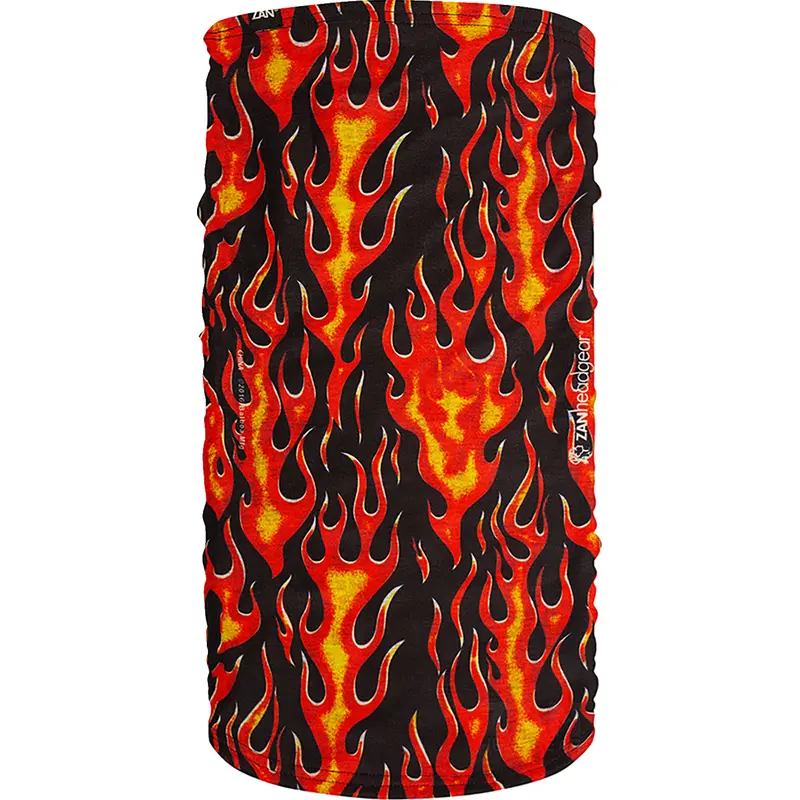 ZAN HEADGEAR Motley Tube? Fleece Lined - Classic Flames TF223