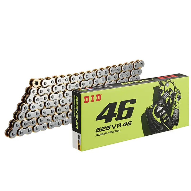 525VX3 x 120ZB VR46 S&G X'Ring chain w/ ZJ rivet link DID (525VR46120S)