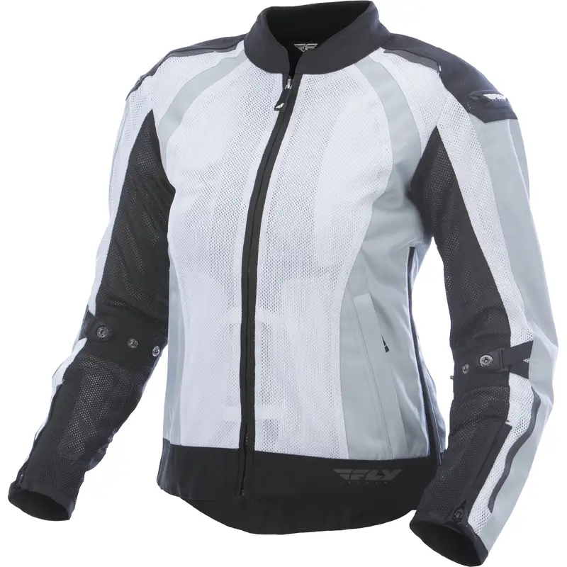 Women's Coolpro Mesh Jacket White/Black Xs