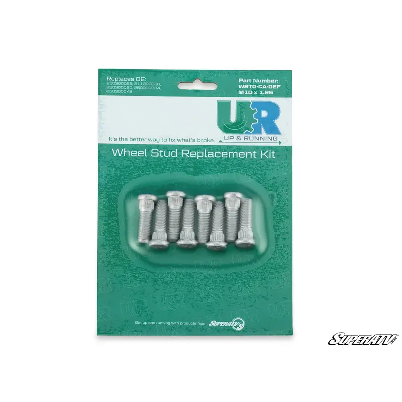 Up & Running Can-Am Maverick Trail Wheel Studs