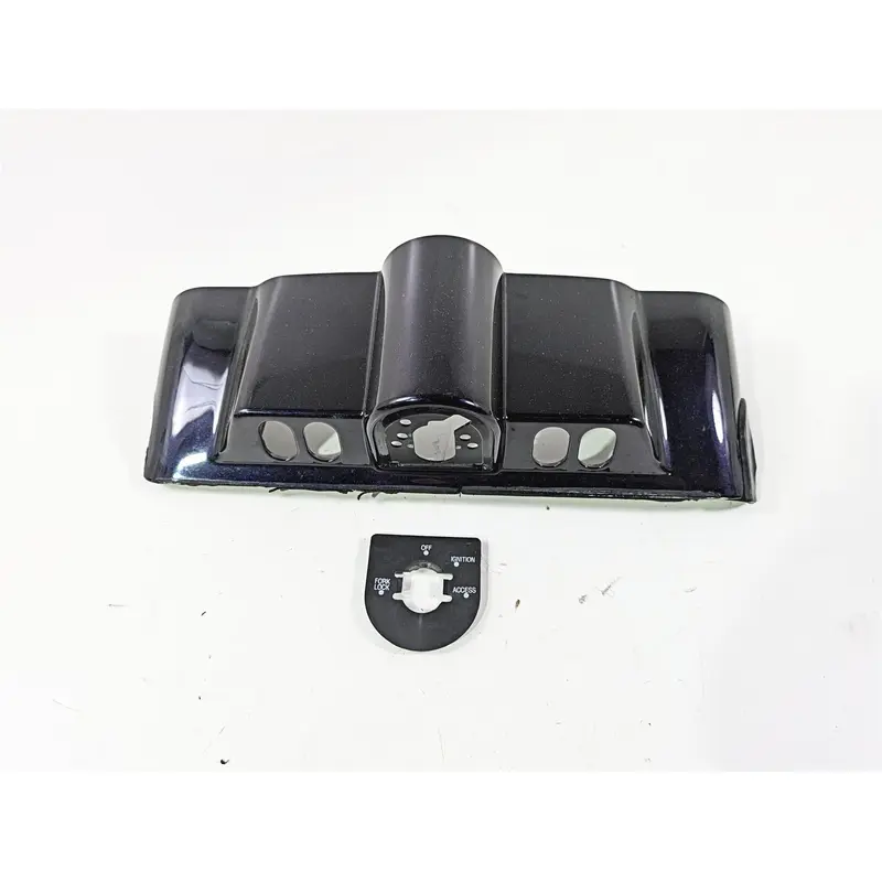 2011 Harley Touring FLHTCUSE CVO E-Glide Ignition Switch Cover Blue 57000072